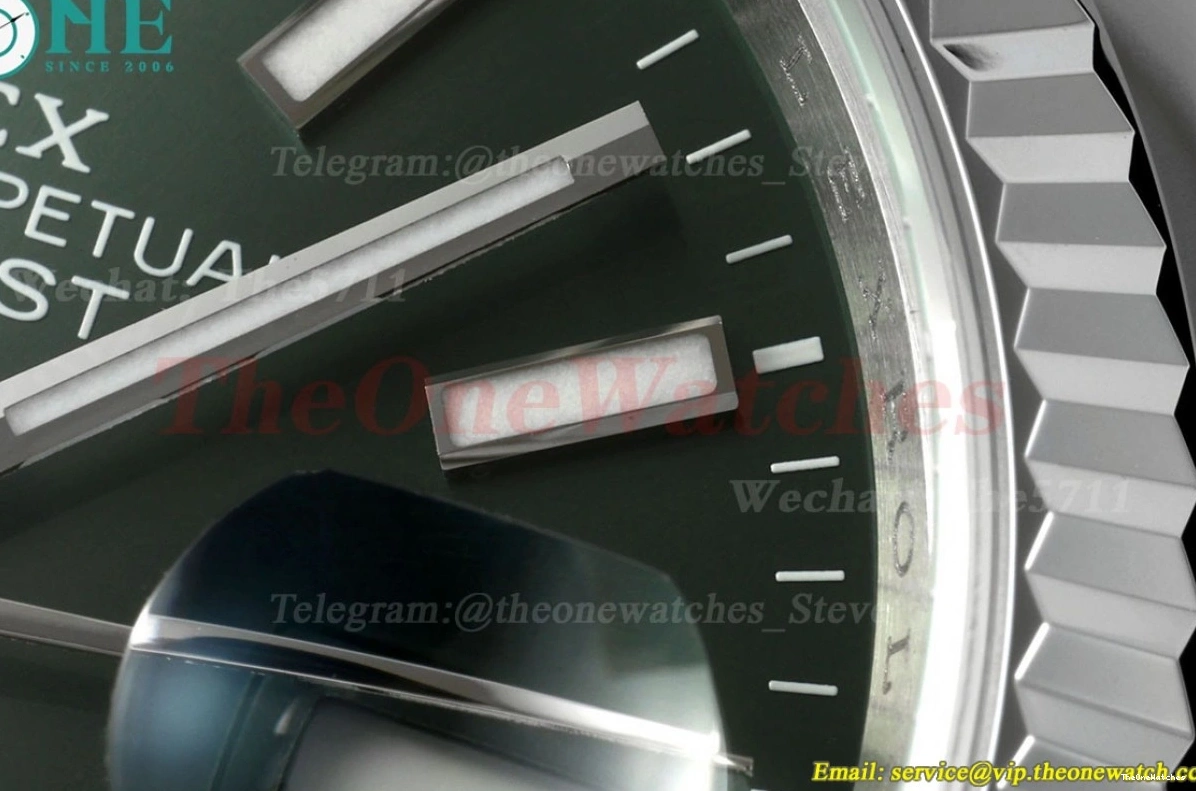 Green Jub JQF 36mm Datejust Stk 126234 SS SS VR3235 0326